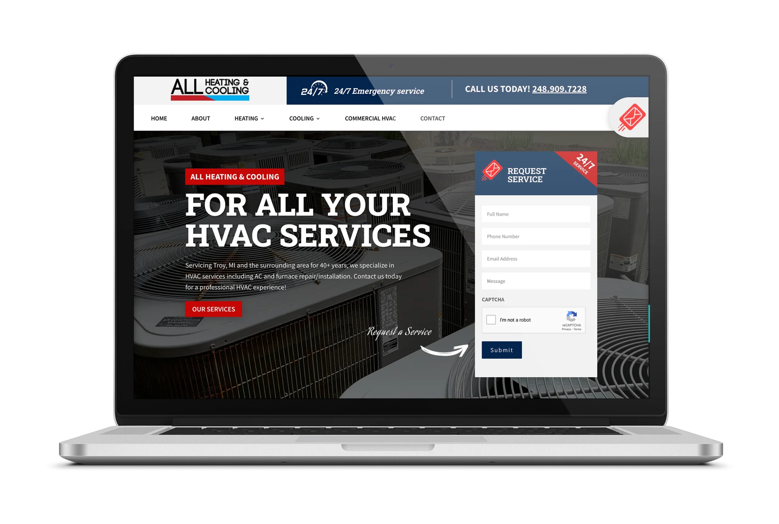 website design in troy mi