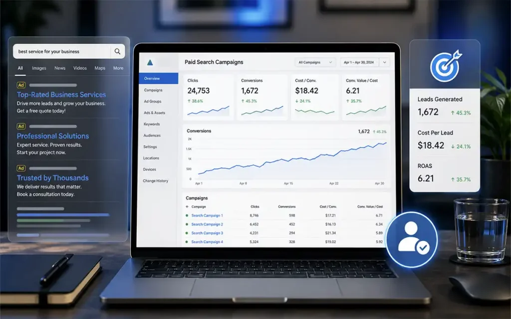 Google Ads management for local businesses