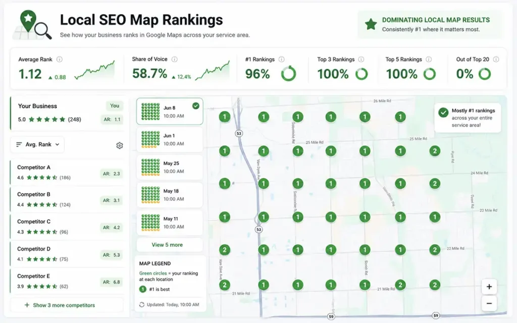 Local SEO services for Michigan businesses