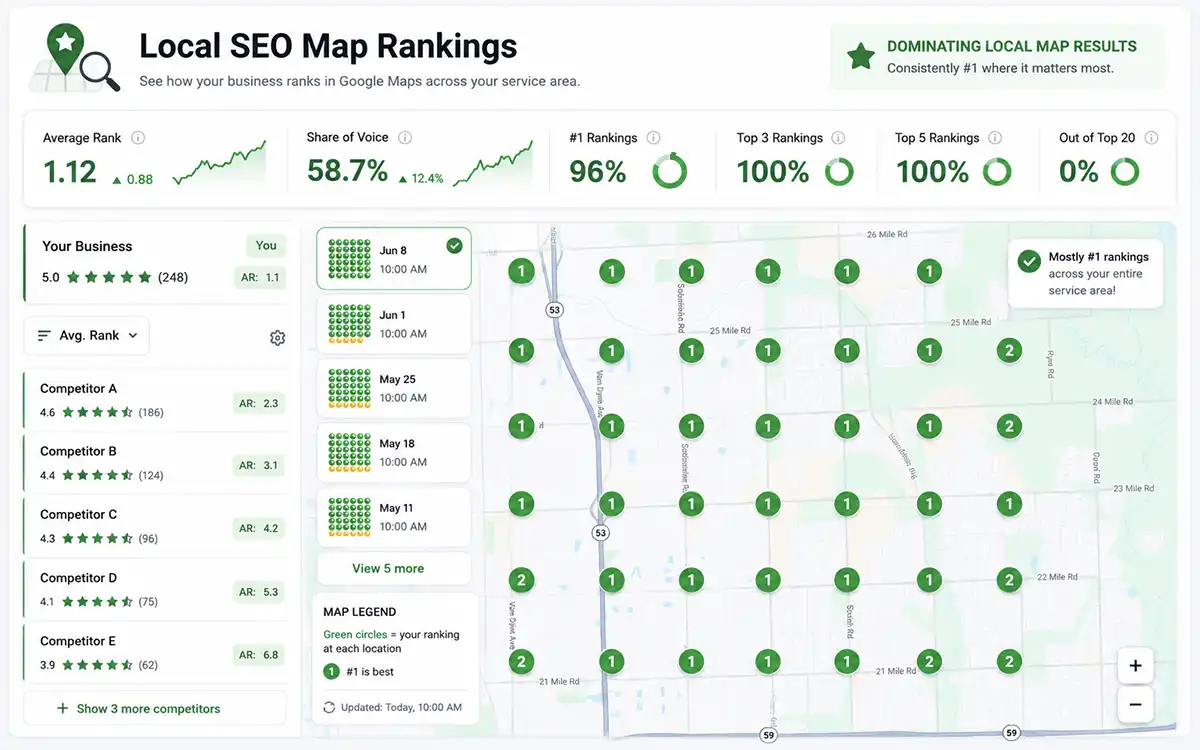 Local SEO services for Michigan businesses